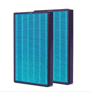For Xiaomi Air Purifier Max 2pcs Filter HEPA Activated Carbon Purification Filter Element(Blue)