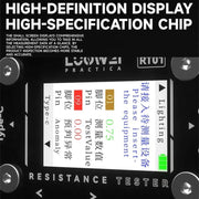 LUOWEI RT01 Type-C To 8 Pin Detachable Cell Phone Rear Plug Auto Tester