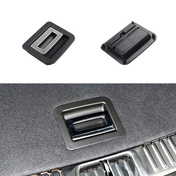 For 2010-2016 Porsche Cayenne / Paramera Car Boot Carpet Buckle Trunk Puller 95855111500, Style: Plastic Model Black