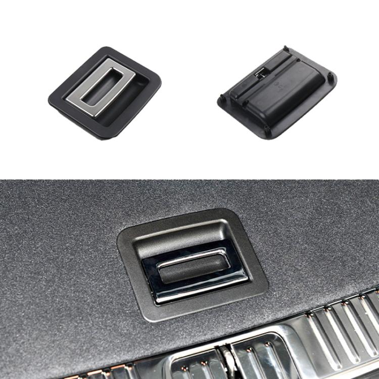 For 2010-2016 Porsche Cayenne / Paramera Car Boot Carpet Buckle Trunk Puller 95855111500, Style: Plastic Model Black