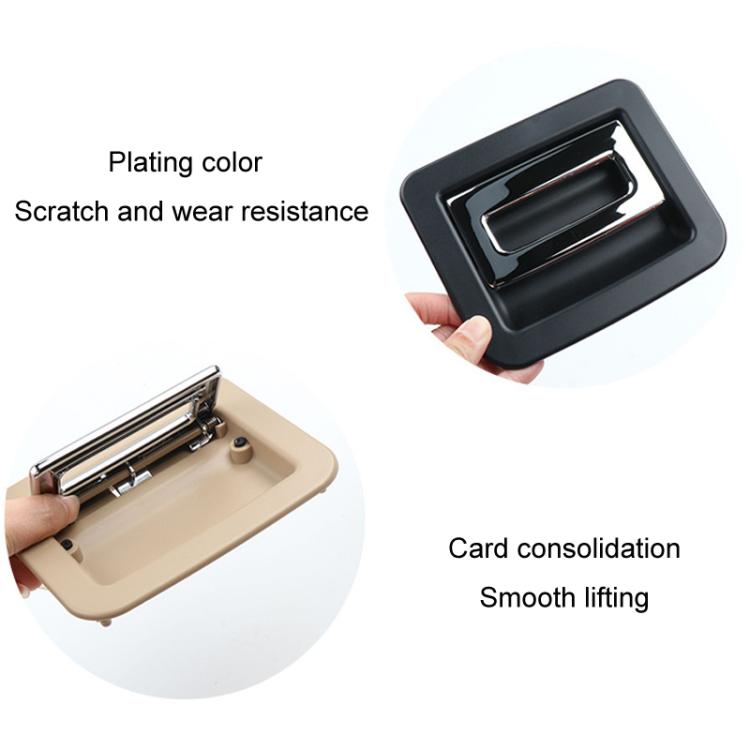 For 2010-2016 Porsche Cayenne / Paramera Car Boot Carpet Buckle Trunk Puller 95855111500, Style: Plastic Model Black