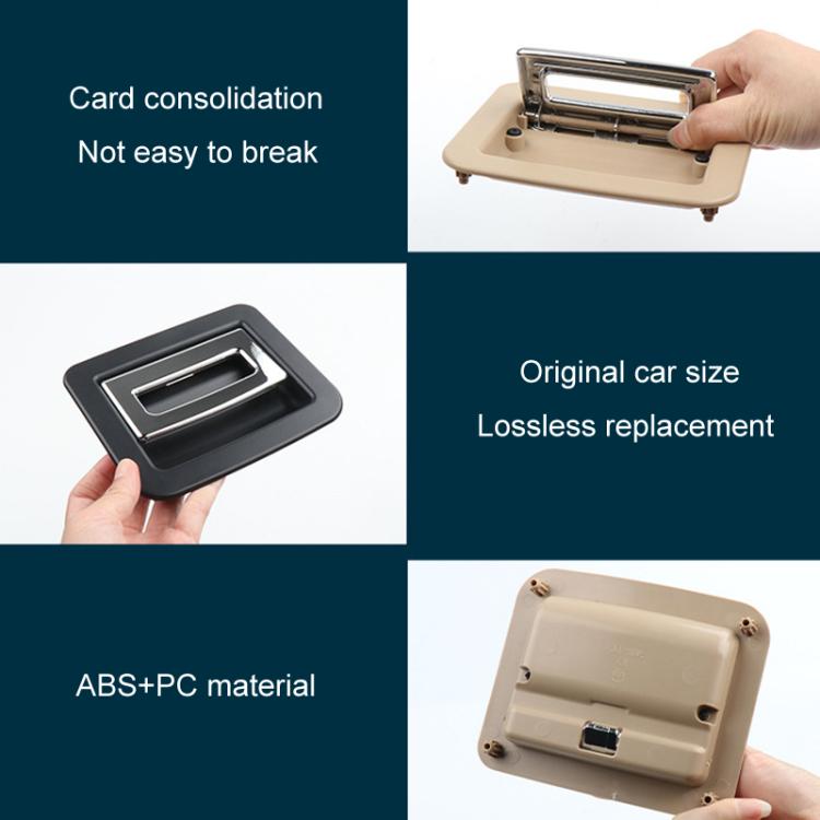 For 2010-2016 Porsche Cayenne / Paramera Car Boot Carpet Buckle Trunk Puller 95855111500, Style: Plastic Model Black