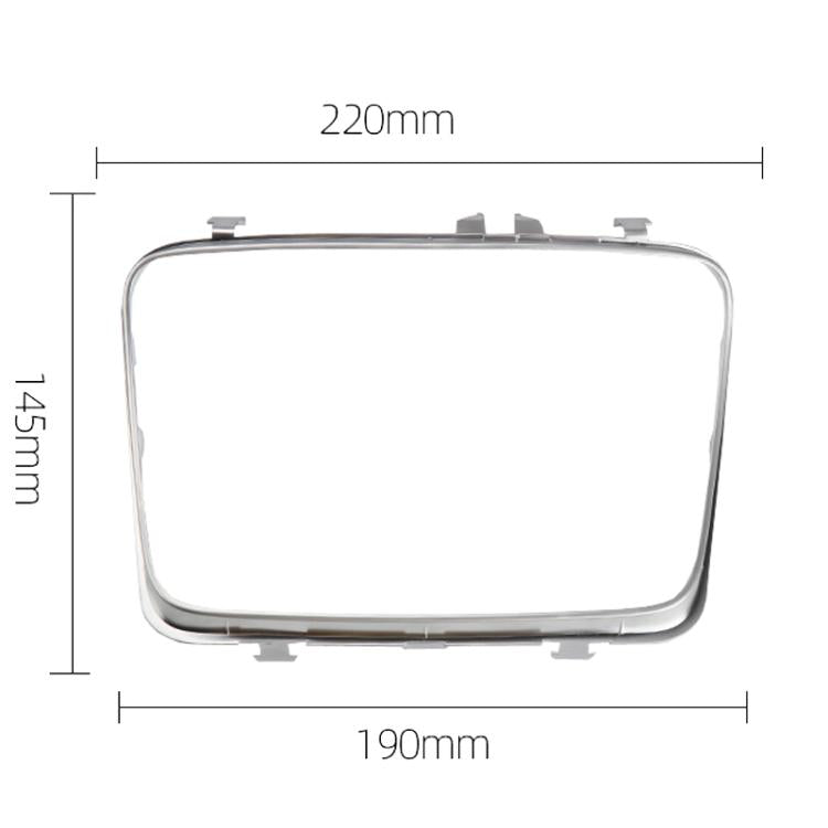 For Mercedes-Benz E-Class W213 Car Cup Holder Ashtray Cover Decorative Strips 2136830500(Silver)
