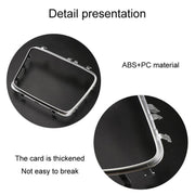 For Mercedes-Benz E-Class W213 Car Cup Holder Ashtray Cover Decorative Strips 2136830500(Silver)