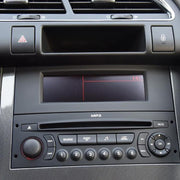 For 307 C4 Triumph 3008 Car Driving Computer Screen Frame Center Multi-function Screen Navigation Frame(Without Screws)