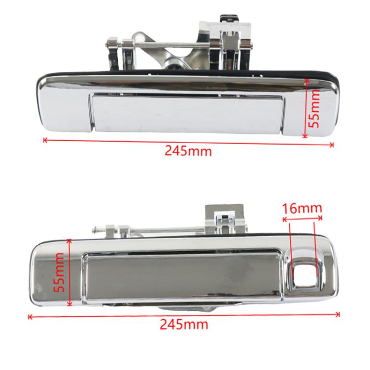 For Isuzu D-MAX Electroplated Car Tailgate Handle, OE: 8981029682