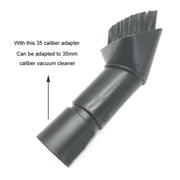 For Karcher / Miele / Bosch / Philips Vacuum Cleaner 32mm Soft Brush Nozzle 2.863-221.0, Style: Black