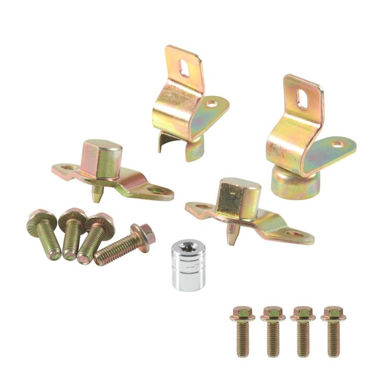 Car Tailgate Hinge Set With Screw Socket Wrench For Chevrolet, Specifications: 13pcs /Set