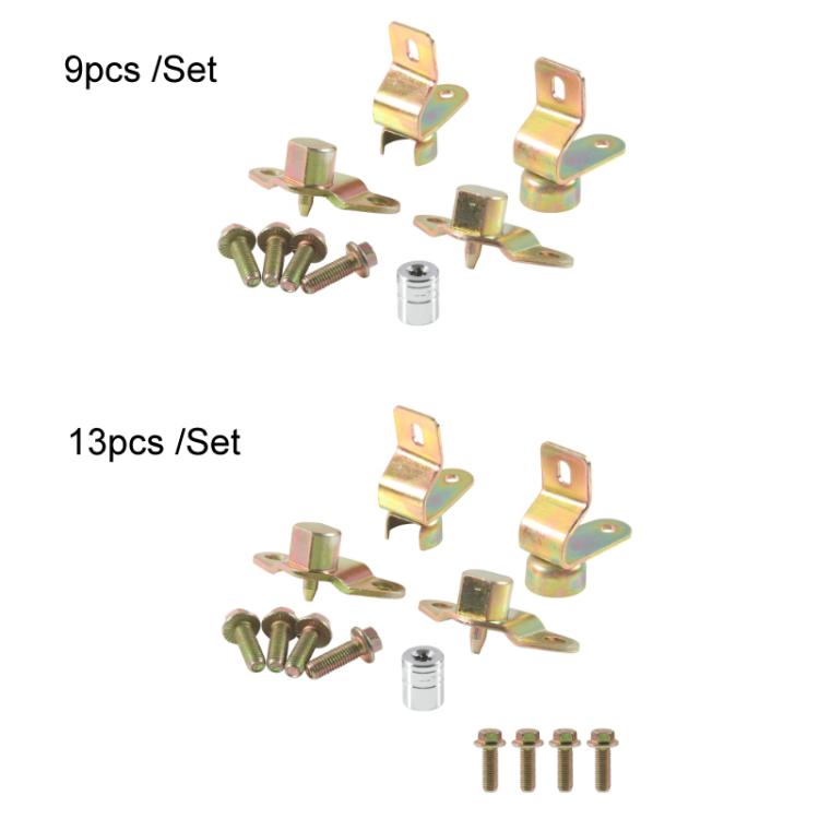 Car Tailgate Hinge Set With Screw Socket Wrench For Chevrolet, Specifications: 13pcs /Set