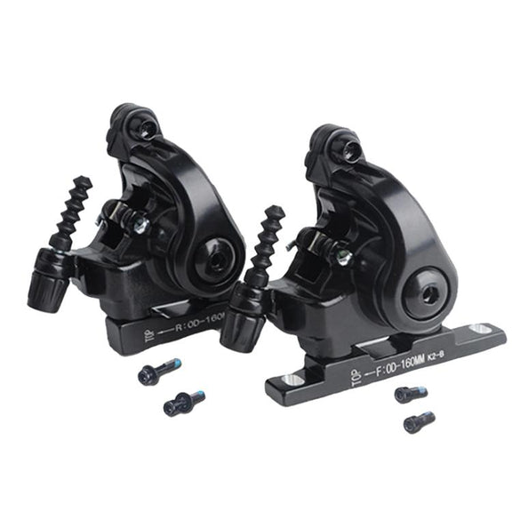 RACEWORK RK563 160mm Road Bike Disc Brake Flat Mount Mechanical Dual Side Actuation Caliper(1pair)