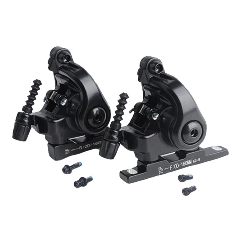 RACEWORK RK563 160mm Road Bike Disc Brake Flat Mount Mechanical Dual Side Actuation Caliper(1pair)
