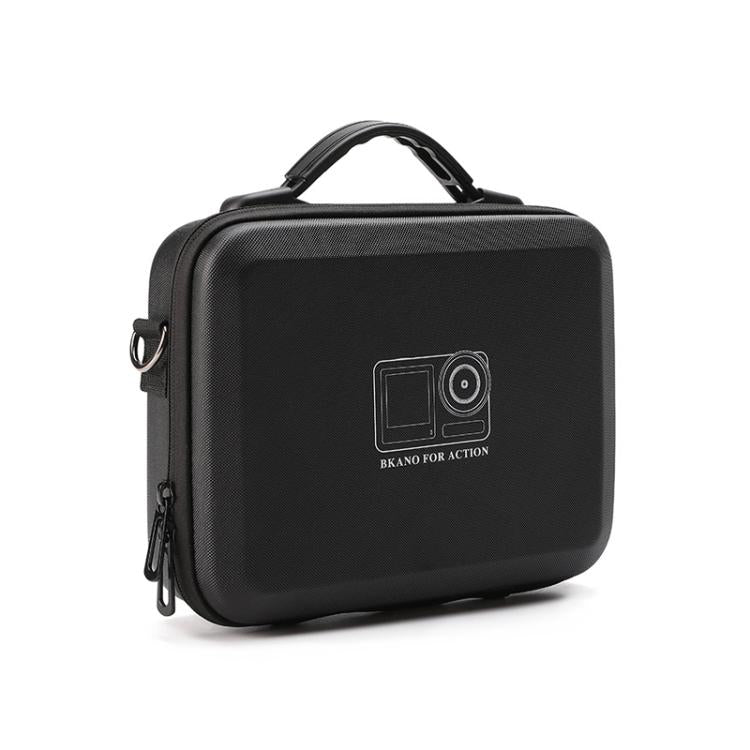 BKANO For DJI Osmo Action 3 / 4 / 5 Pro Sports Camera Storage Bag Portable Protective Bag Case(Black)