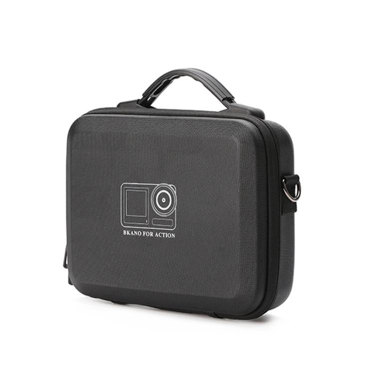 BKANO For DJI Osmo Action 3 / 4 / 5 Pro Sports Camera Storage Bag Portable Protective Bag Case(Black)