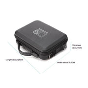 BKANO For DJI Osmo Action 3 / 4 / 5 Pro Sports Camera Storage Bag Portable Protective Bag Case(Black)