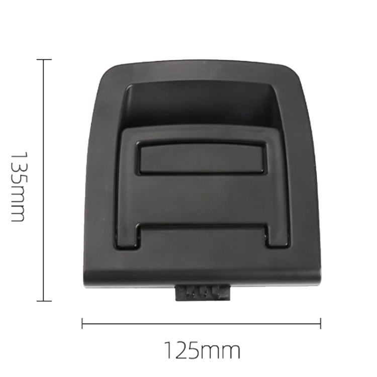 For BMW X5 E70 / X6 E71 E72 Car Boot Handle Inside Trunk Lid Bottom Plate Handle 51479120283(With Lock Hole Black)