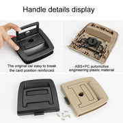 For BMW X5 E70 / X6 E71 E72 Car Boot Handle Inside Trunk Lid Bottom Plate Handle 51479120283(With Lock Hole Black)