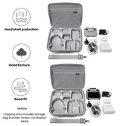 BKANO For DJI Flip Smooth Flying Tri-Power Kit Storage Bag Shock Absorbing Storage Case Backpack(For Normal RC N3)