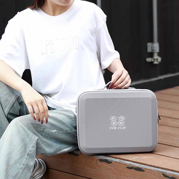 BKANO For DJI Flip Smooth Flying Tri-Power Kit Storage Bag Shock Absorbing Storage Case Backpack(For Normal RC N3)