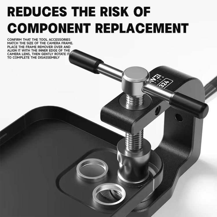 For iPhone Series LUOWEI LW-324 Camera Frame Remover Remove Cell Phone Rear Camera Without Grinding Damage