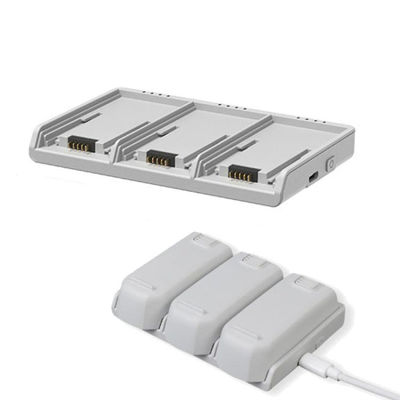 For DJI Neo Battery LKTOP Three-Way Charger 65W Fast Charging Hub(Gray)