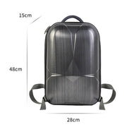 For DJI RS 4 Mini Large Capacity Water-resistant Handheld Stabilizer PC Hard Shell Backpack(Brushed)
