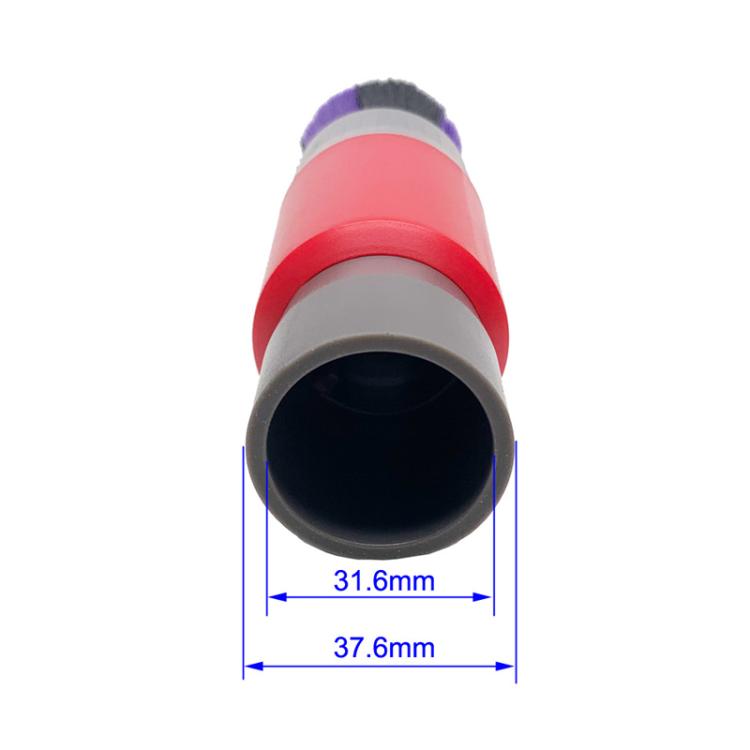 32mm Soft Brush+Connector For Shark Vacuum Cleaner Dusting Streak Free Soft Brush Replacement Accessory Set