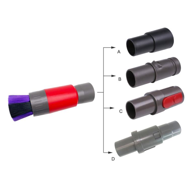 32mm Soft Brush Vacuum Cleaner Dusting Streak Free Soft Brush Replacement Accessory Set