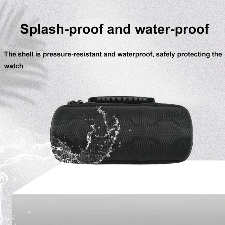 EVA Hard Shell Portable Watch Storage Box Jewelry Watch Dustproof Bag, Spec: 2-grids 16x8.5x7cm