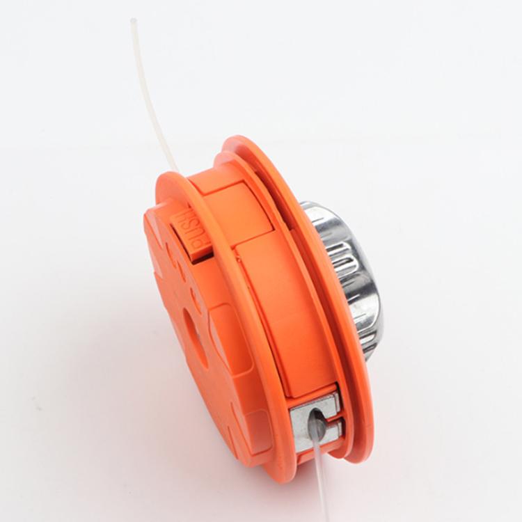 Automatic Rope Changing Mower Heads No Removal Garden Accessories, Style: Euro Size Aluminum