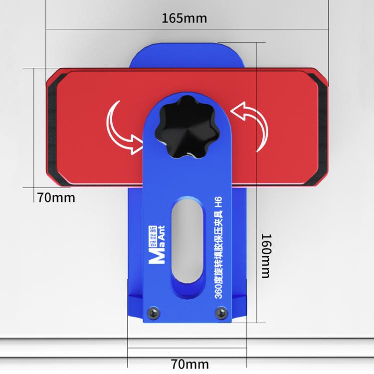 MaAnt H6 Cell Phone Screen Fixing Filling Pressure Holding Clamp