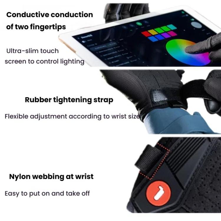 PGYTECH Lighting Technician Heat-insulating Wear-resistant Touch Screen Gloves(M)