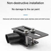 Car Luggage Rack Modification Fixing Clip Roof Spotlight Bracket Accessories(Black)