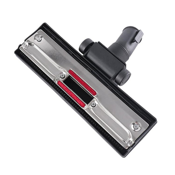 For JIEBA / Midea / JIENUO Vacuum Cleaner Floor Brush Head Replacement Part Universal Suction Nozzle Floor Brush, Spec: 32mm Metal Bottom