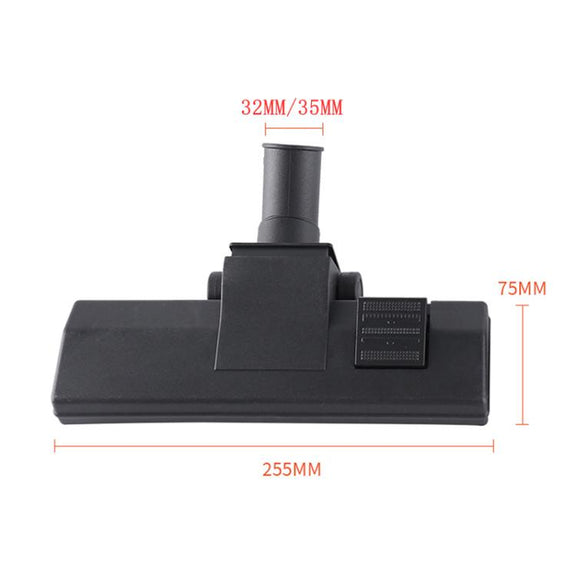 For JIEBA / Midea / JIENUO Vacuum Cleaner Floor Brush Head Replacement Part Universal Suction Nozzle Floor Brush, Spec: 32mm Plastic Bottom