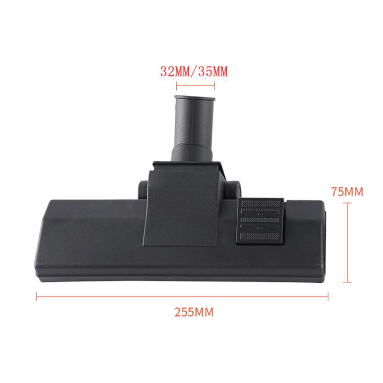 For JIEBA / Midea / JIENUO Vacuum Cleaner Floor Brush Head Replacement Part Universal Suction Nozzle Floor Brush, Spec: 32mm Plastic Bottom