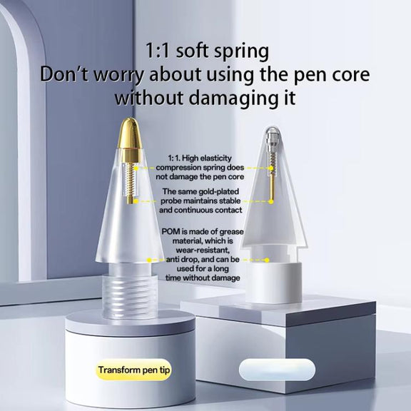 For Apple Pencil Pro / 2 / 1 Replacement Tips Stylus Nib, Spec: 2H x 2+2B x 2