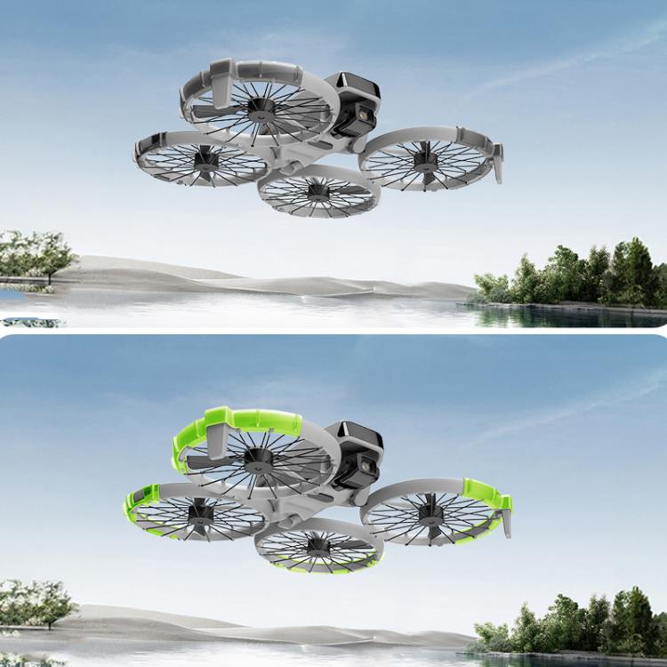 For DJI Flip RCSTQ Paddle Impact Protector Cushioning Anti-scratch and Anti-bump Ring(Green)