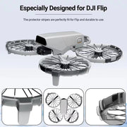 For DJI Flip RCSTQ Paddle Impact Protector Cushioning Anti-scratch and Anti-bump Ring(Green)