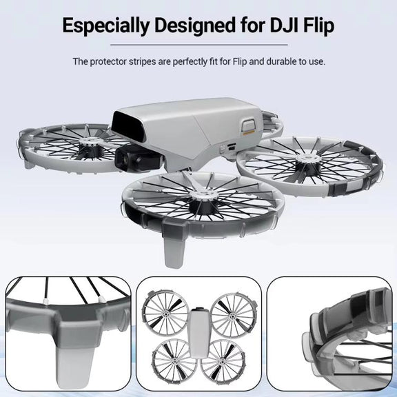 For DJI Flip RCSTQ Paddle Impact Protector Cushioning Anti-scratch and Anti-bump Ring(Green)