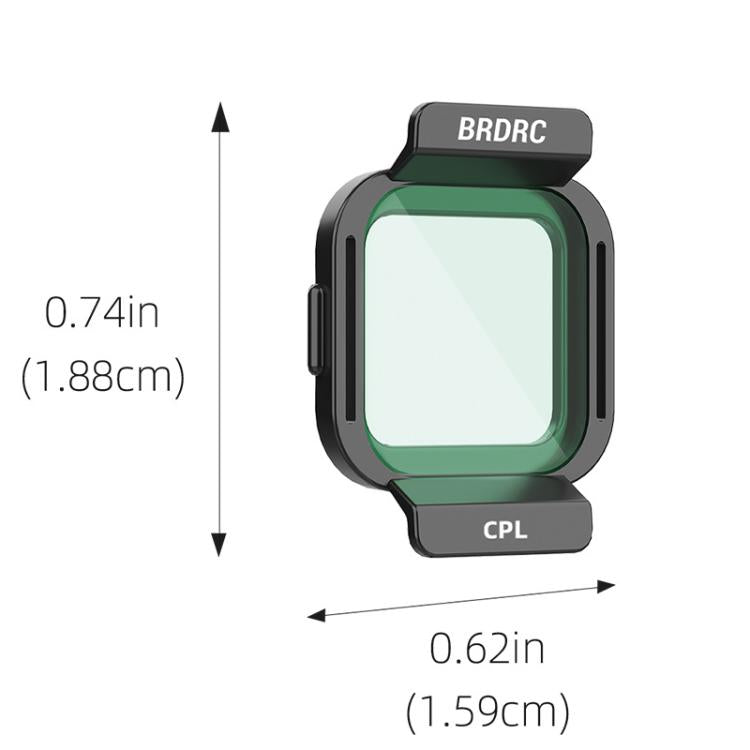For DJI Flip BRDRC Lens Filters Protective Lens Accessories, Style: UV