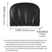 Women Wallet Pleated Sense PU Zipper Short Wallet Simple Solid Color Coin Purse(Black)