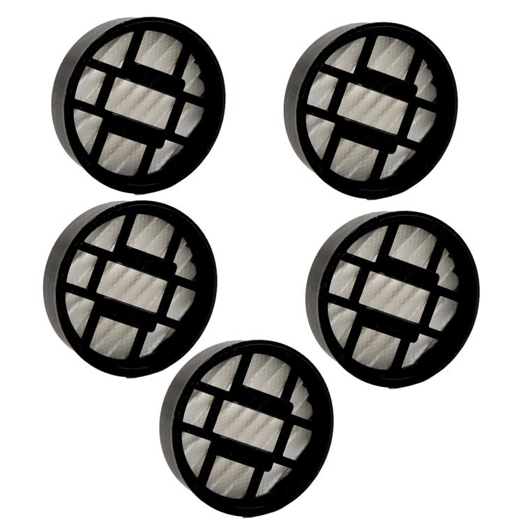 For SUITU ST-6671 5pcs Car Vacuum Cleaner Filter Hepa Filter Cotton