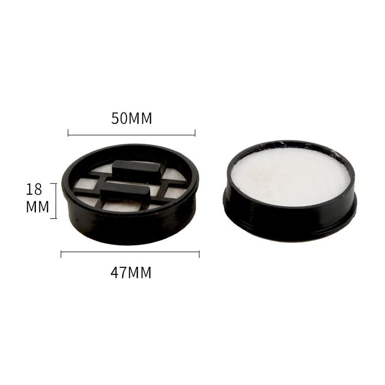 For SUITU ST-6671 5pcs Car Vacuum Cleaner Filter Hepa Filter Cotton