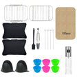 20 In 1 Air Fryer Accessories Set Airfryer Mold Liner Reusable Oven Grill Baking Rack - free shipping - PMC TechLife - Order now!