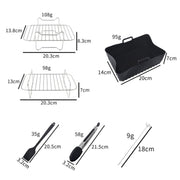 22 In 1 Air Fryer Accessories Set Airfryer Mold Liner Reusable Oven Grill Baking Rack