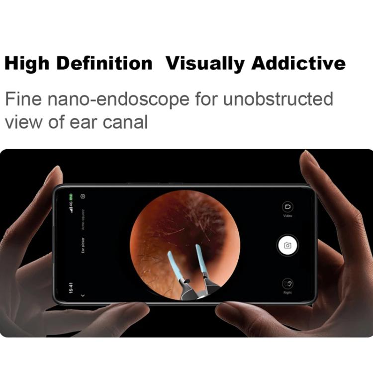Bebird Note5 Pro Visual Ear Scoop Ear Picking Tool Cleaning Set(White)