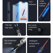 Bebird Note5 Pro Visual Ear Scoop Ear Picking Tool Cleaning Set(Sky Blue)