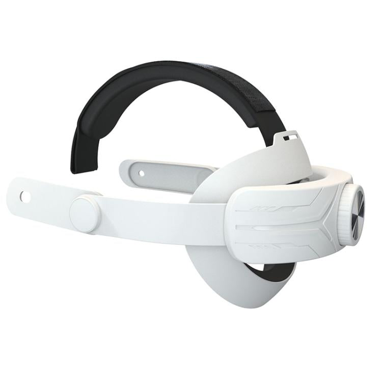 For Meta Quest 3 / 3S Adjustable Headband No Face Pressure VR Head Strap Accessories(Black White)