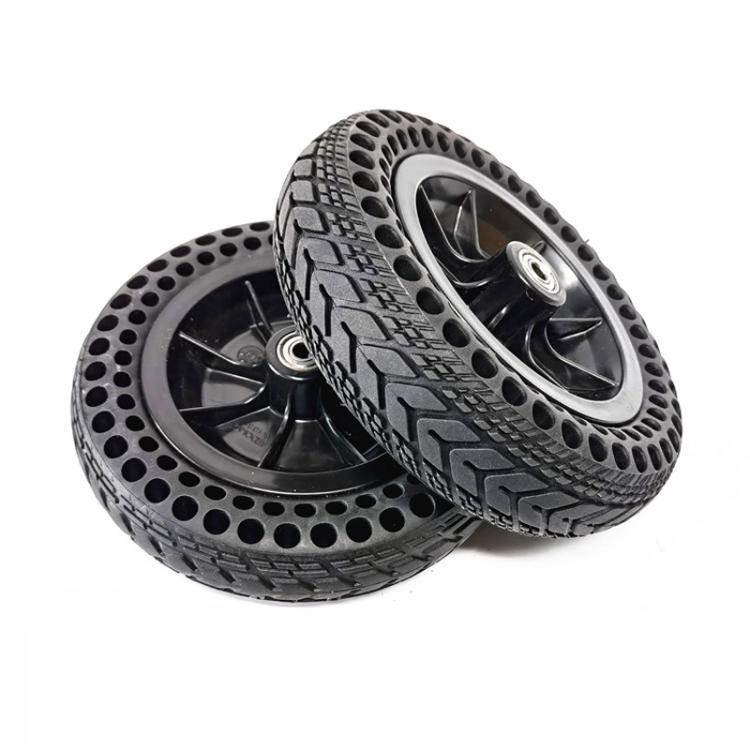 200 x 50 8 inch Electrical Wheelchair Honeycomb Solid Front Wheel Tire Assembly