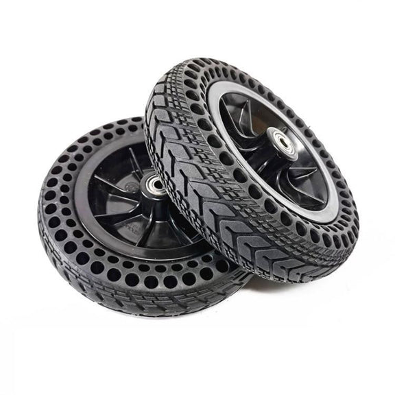 200 x 50 8 inch Electrical Wheelchair Honeycomb Solid Front Wheel Tire Assembly